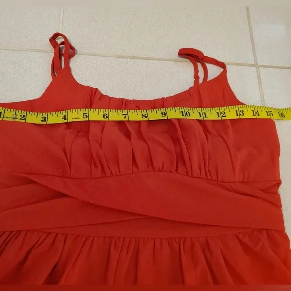 Red mini dress - Picture 6 of 7